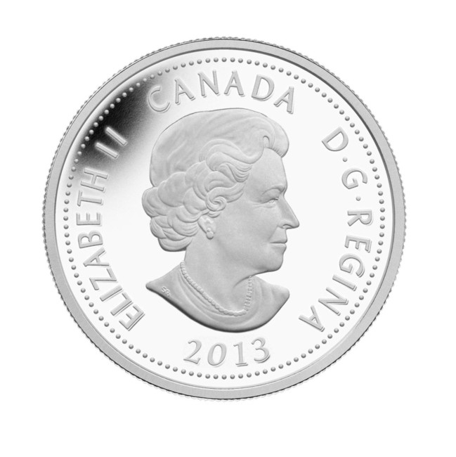2013 $4 FINE SILVER COIN HEROES OF 1812 - CHARLES-MICHEL DE