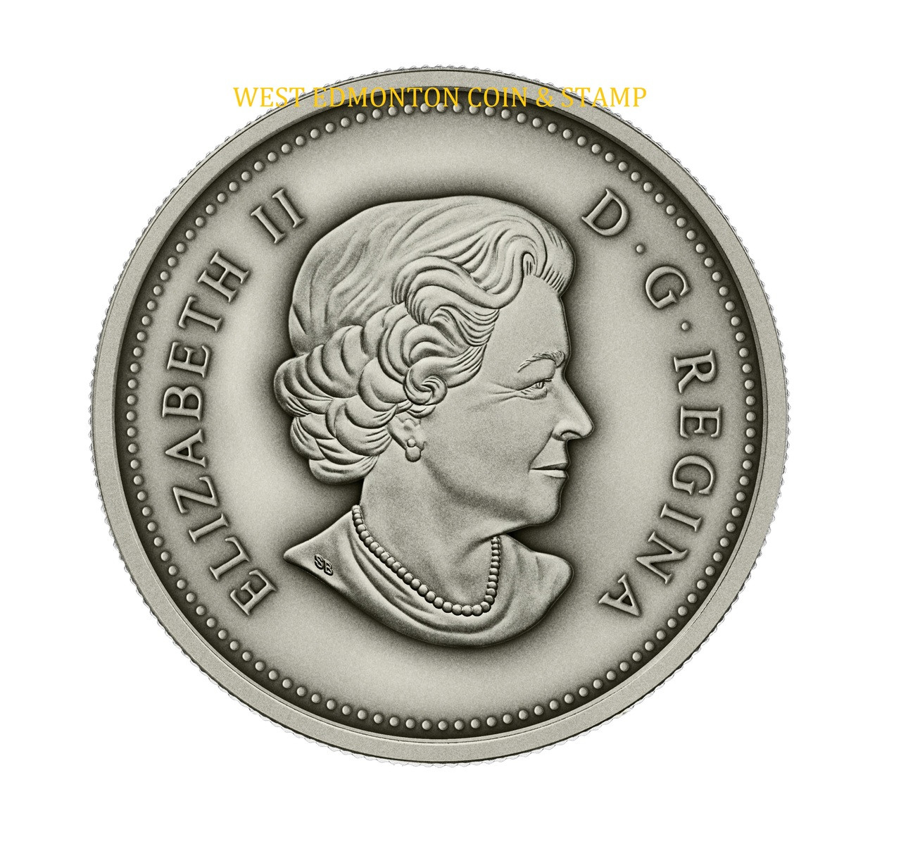 2014 $20 FINE SILVER COIN 75TH ANNIVERSARY OF THE FIRST ROYAL