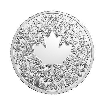 2013 $3 FINE SILVER COIN- MAPLE LEAF IMPRESSION - West Edmonton