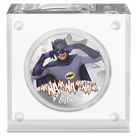 toru　2021　ニウエ　バットマン　1966　　銀貨 BATMAN™ '66 - BATMAN 1oz Silver Coin - West Edmonton Coin & Stamp