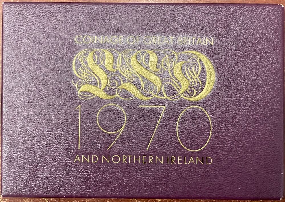 1970 THE COINAGE OF UNITED KINGDOM AND NORTHERN IRELAND (8 COIN