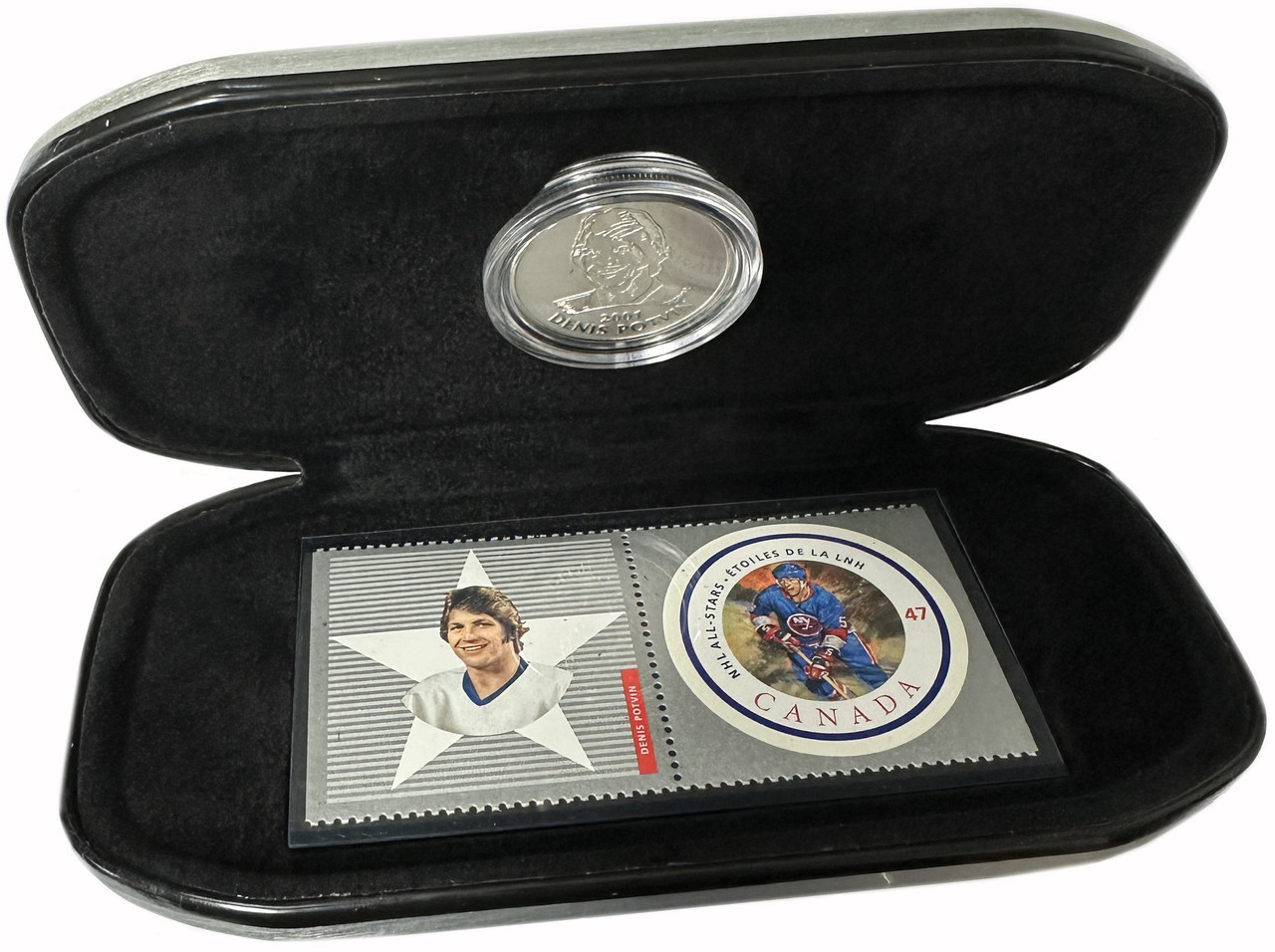 2001 NHL ALL STAR DENIS POTVIN MEDALLION - West Edmonton Coin & Stamp