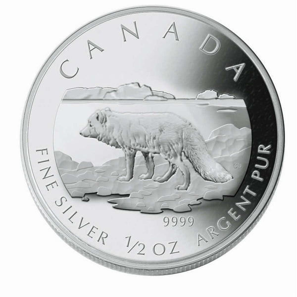 2004 THE ARCTIC FOX FRACTIONAL FINE SILVER PROOF SET - West