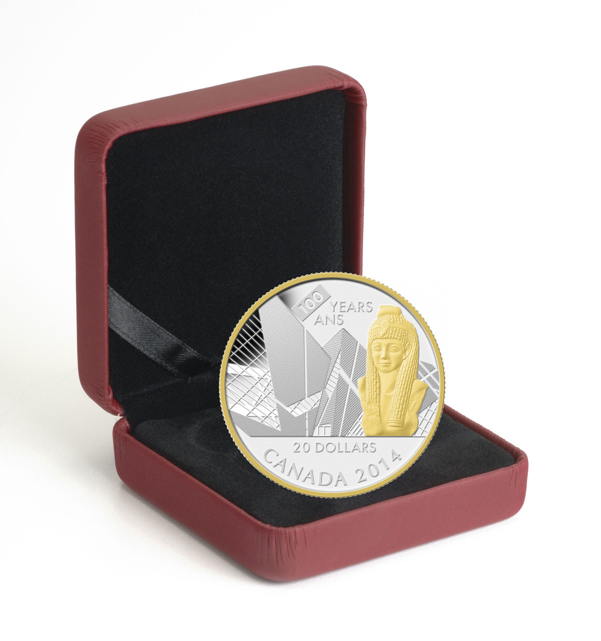 2014 $20 FINE SILVER COIN - 100TH ANNIVERSARY OF THE ROYAL ONTARIO