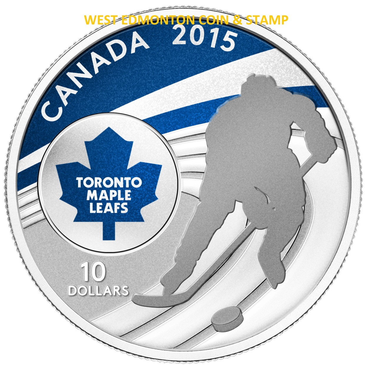 2015 10 FINE SILVER COIN MAPLE LEAF West Edmonton Coin & Stamp