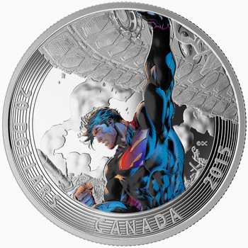 2015 $20 FINE SILVER COIN - ICONIC SUPERMAN™ COMIC BOOK COVERS  SUPERMAN UNCHAINED #2 (2013)