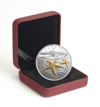 2017 $20 FINE SILVER COIN FROM SEA TO SEA TO SEA: ATLANTIC STARFISH 2017 $20 FINE SILVER COIN FROM SEA TO SEA TO SEA: ATLANTIC STARFISH