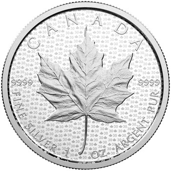 2017 $5 FINE SILVER 2-COIN SET 30TH ANNIVERSARY OF THE SILVER MAPLE LEAF 2017 $5 FINE SILVER 2-COIN SET 30TH ANNIVERSARY OF THE SILVER MAPLE LEAF