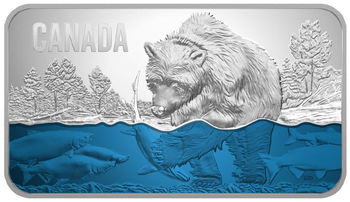 2018 $25 FINE SILVER COIN – SALMON RUN 2018 $25 FINE SILVER COIN – SALMON RUN