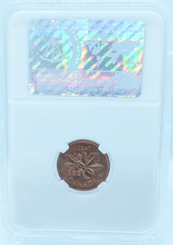 1953 1 CENT CANADA NSF – MS 66 – GRADED (348-005)