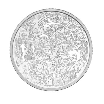 2014 $30 FINE SILVER COIN CANADIAN CONTEMPORARY ART