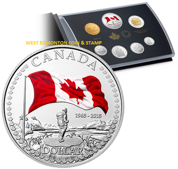 CANADA 2017 150TH ANNIVERSARY BIRTH OF CANADA COMPLETE NON COLOURED 5 COINS SET 
