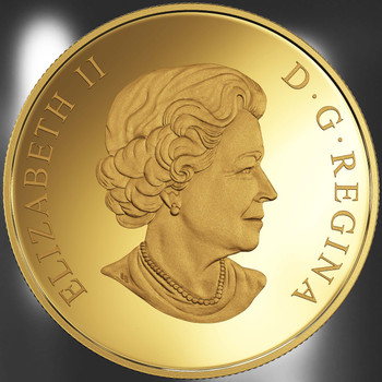 2015 $200 PURE GOLD COIN - A HISTORIC REIGN