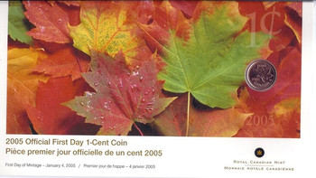2005 1-CENT FIRST DAY COVER