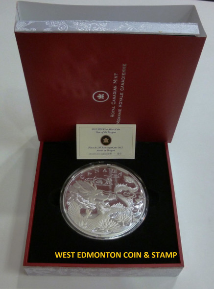 2012 $250 SILVER KILOGRAM - YEAR OF THE DRAGON