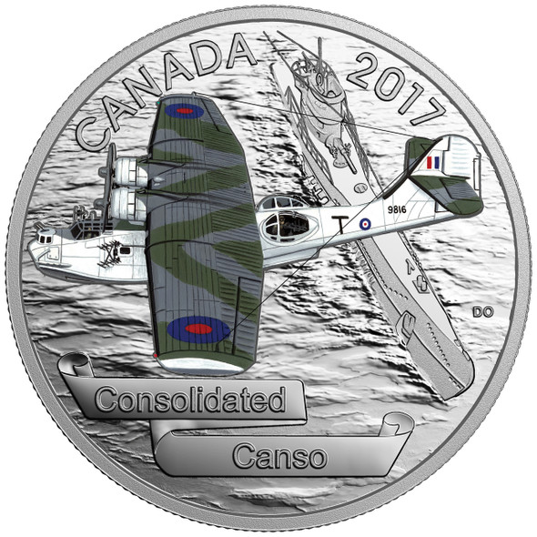 2017 $20 FINE SILVER COIN – AIRCRAFT OF THE SECOND WORLD WAR SERIES: CONSOLIDATED CANSO 2017 $20 FINE SILVER COIN – AIRCRAFT OF THE SECOND WORLD WAR SERIES: CONSOLIDATED CANSO