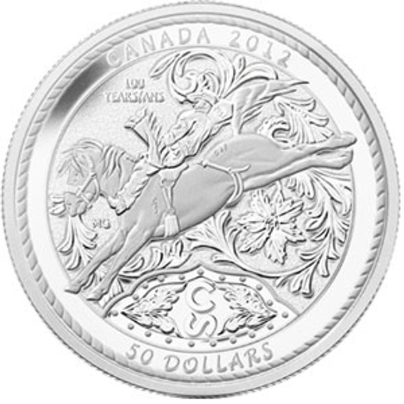 2008 5 OZ SILVER COIN - 100TH ANNIVERSARY OF THE ROYAL CANADIAN