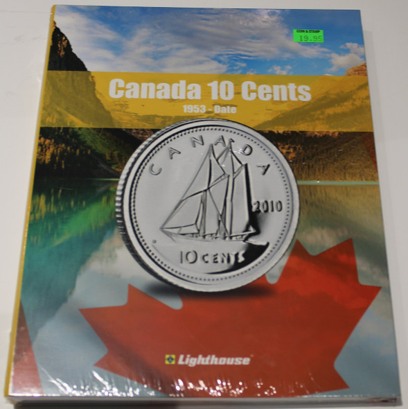 VISTA COIN BOOK CANADA 10 CENTS (DIMES) - VOL 2 - 1953-DATE