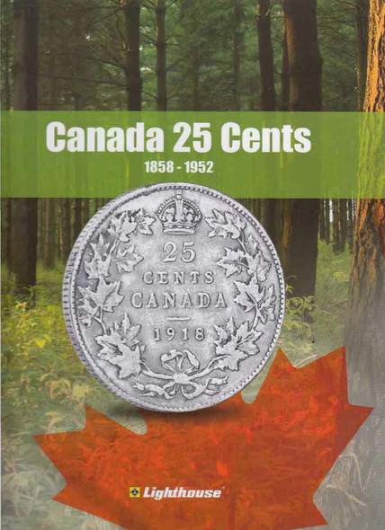 VISTA COIN BOOK CANADA 25 CENTS (QUARTERS)  - VOL 1 - 1858-1952