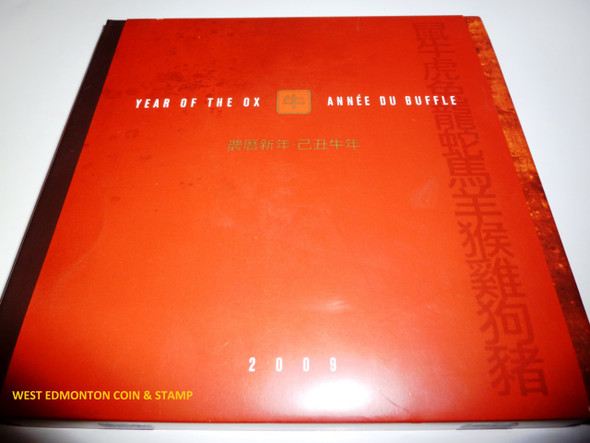 2009 YEAR OF THE OX STAMP & COIN SET