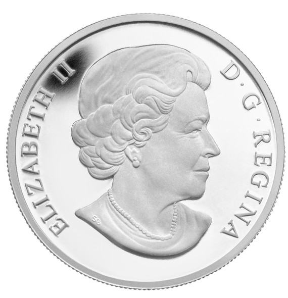 2013 $10 FINE SILVER COIN O CANADA SERIES - ORCA - KILLER WHALE