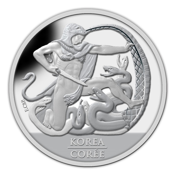 2013 SPECIAL EDITION SILVER DOLLAR - THE 60TH ANN. OF THE KOREAN ARMISTICE AGREEMENT