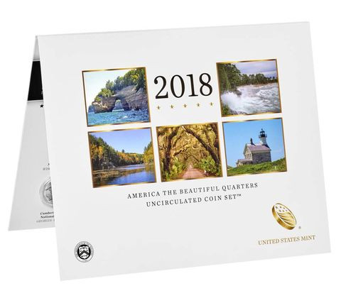 2016 AMERICA THE BEAUTIFUL PROOF QUARTER SET - US MINT - West