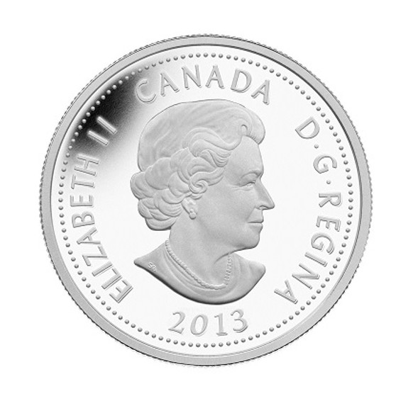 2013 $4 FINE SILVER COIN HEROES OF 1812 - LAURA SECORD
