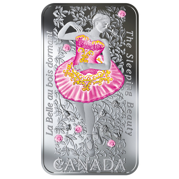 2019 $20 FINE SILVER COIN THE SLEEPING BEAUTY