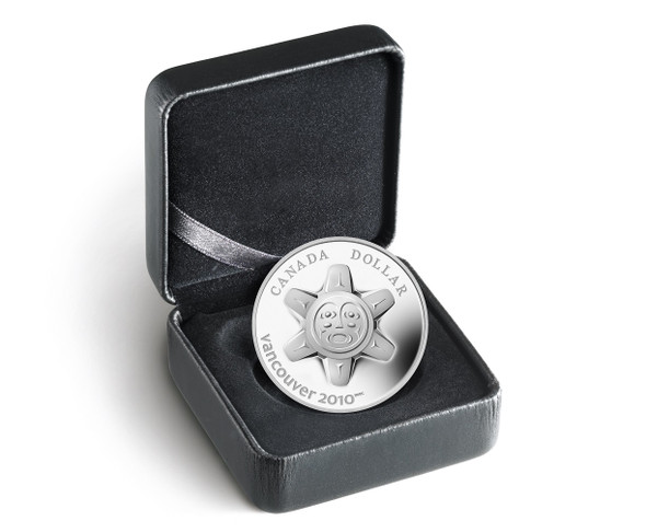 2010 LIMITED EDITION PROOF SILVER DOLLAR - THE SUN