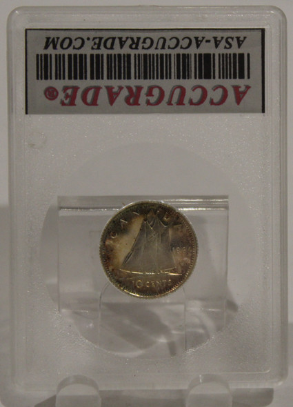 1964 CIRCULATION 10-CENT COIN - CAMEO - PL67