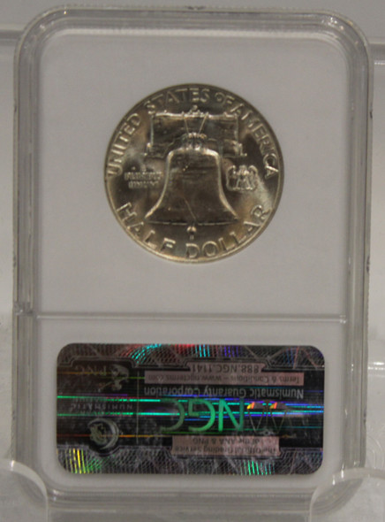 1957 D 50-CENT NGC MS-64