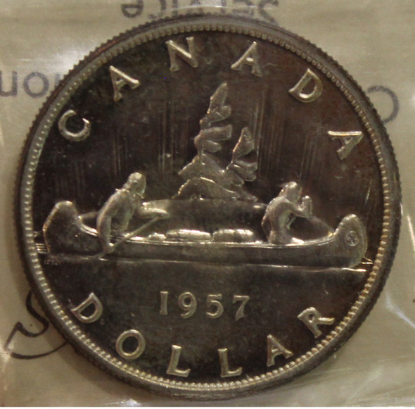 1957 CIRCULATION $1 COIN - PL65