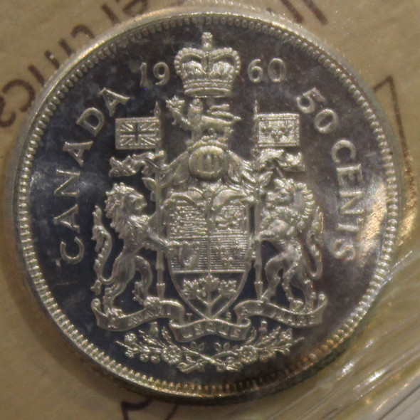 1960 CIRCULATION 50-CENT COIN - PL65