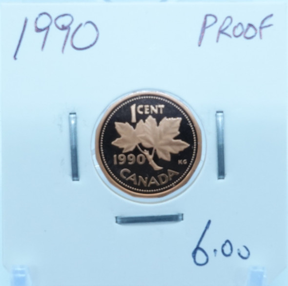 1990 CANADA CIRCULATION ONE CENT - UNGRADED (2646)