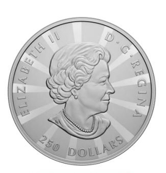 2023 $250 1 KILO FINE SILVER COIN MULTIFACETED MAPLES