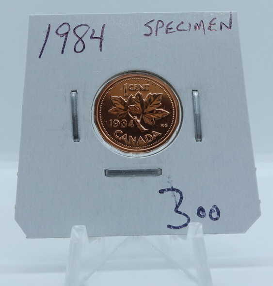 1984 CIRCULATION CANADIAN 1-CENT SPECIMEN