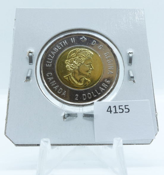 2018 CIRCULATION CANADIAN TOONIE COMMEMORATIVE ARMISTICE CENTENNIAL