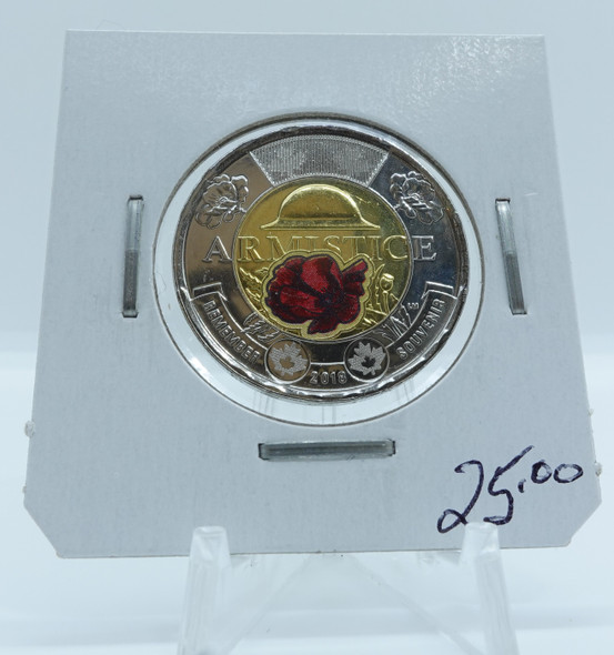 2018 CIRCULATION CANADIAN TOONIE ARMISTICE