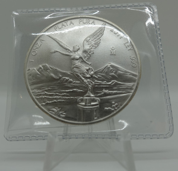 2011 FINE SILVER 1 OZ MEXICO LIBERTAD