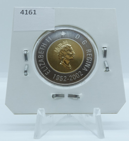 2002 CIRCULATION CANADIAN TOONIE SPECIMEN