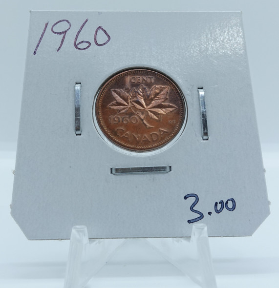 1960 CIRCULATION CANADIAN 1-CENT