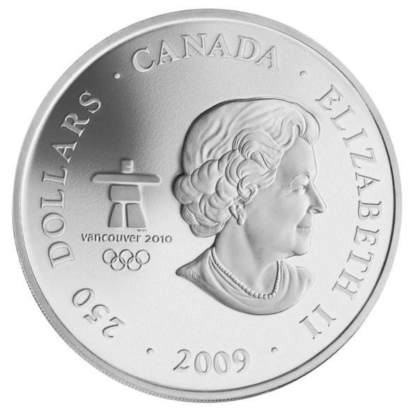 2009 $250 FINE SILVER COIN CANADA OF TODAY 