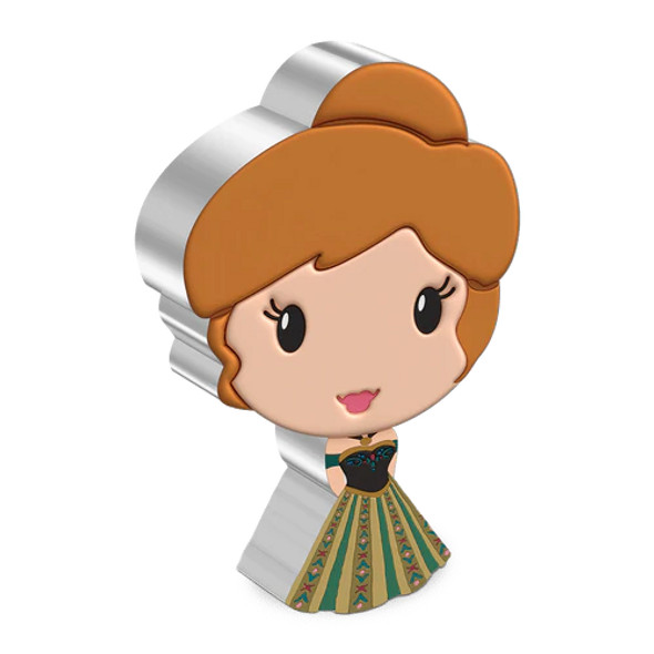 Disney Frozen – Anna 1oz Silver Chibi® Coin