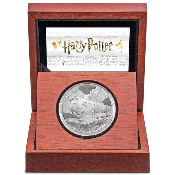2020 $2 HARRY POTTER: HOGWARTS EXPRESS 1 OZ 999 FINE SILVER (LIMITED EDITION)