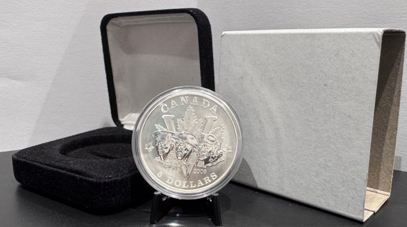 1945-2005 $5 60TH ANNIVERSARY OF END OF WWII