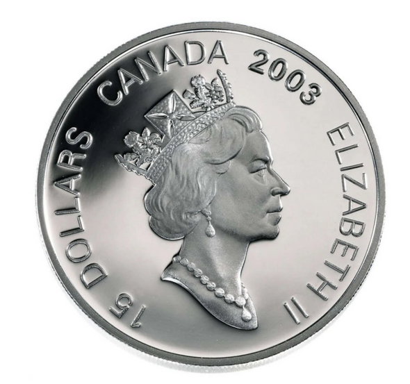 2003 $15  LUNAR COIN "YEAR OF THE RAM"