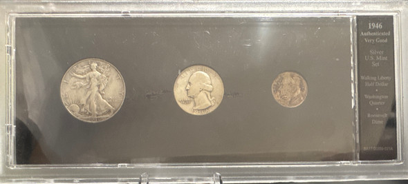 1946 US (V.G) GRADED CIRCULATION COIN SET BY US MINT