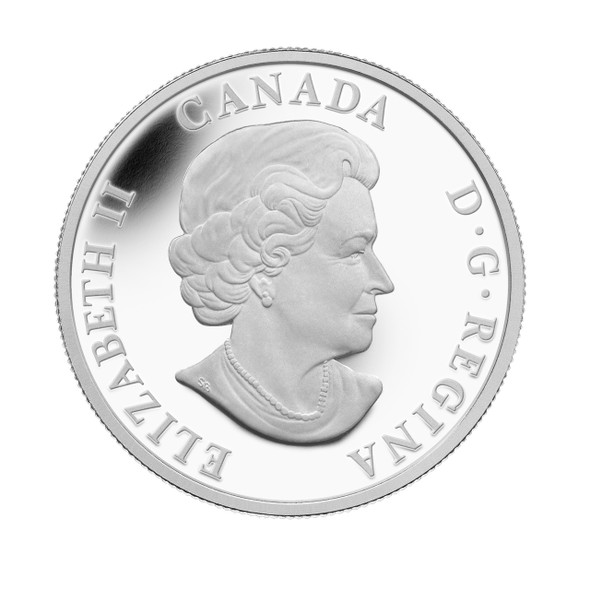 2014 $20 FINE SILVER COLOURED COIN - THE CARIBOU (NO BEAUTY BOX)