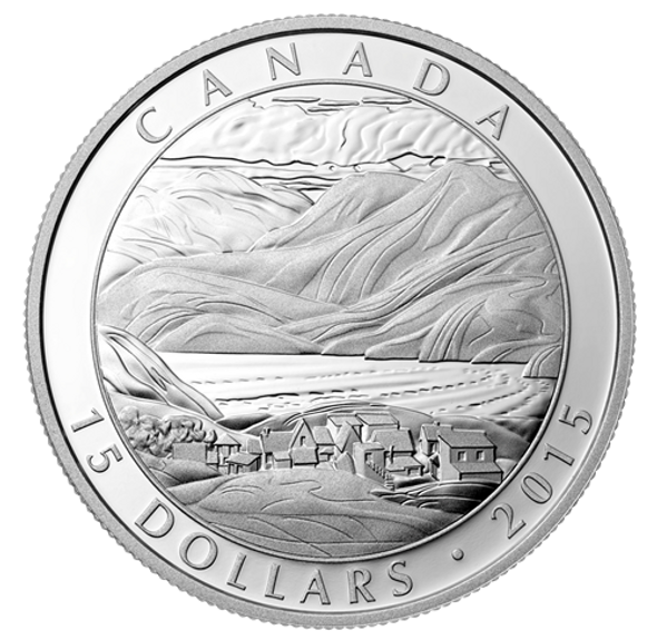 2015 $15 CARMICHAEL - LANDSCAPE FINE SILVER COIN 2015 $15 CARMICHAEL - LANDSCAPE FINE SILVER COIN